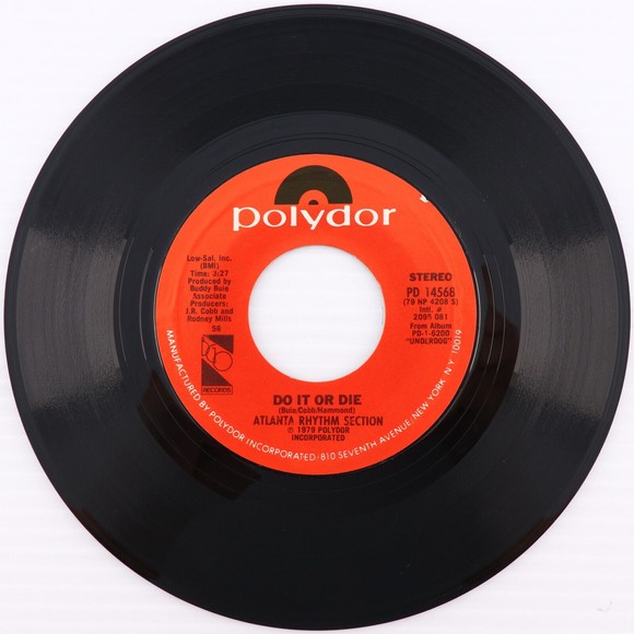 Atlanta Rhythm Section – Do It Or Die / My Song 45 rpm 7" Single Record PD 14568 - Picture 2 of 7